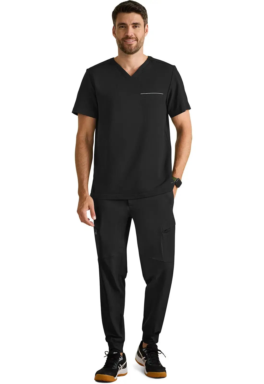 Healing Hands Purple Label Spencer Men's Scrub Top 2381 Simply Scrubs Australia